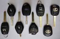 Автомобильные ключи c чипом
